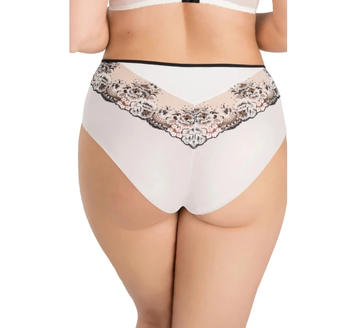 Dámské kalhotky model 20126289 Black & white - Gorsenia Dámské kalhotky model 20126289 Black & white - Gorsenia