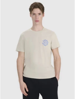 Pánské tričko s potiskem 4F 4FWSS25TTSHM1980-83S