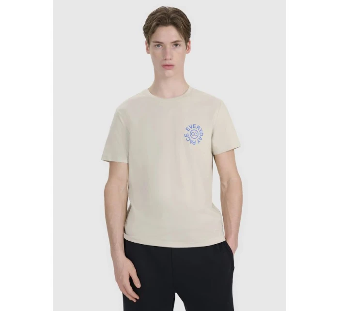 Pánské tričko s potiskem 4F 4FWSS25TTSHM1980-83S Pánské tričko s potiskem 4F 4FWSS25TTSHM1980-83S