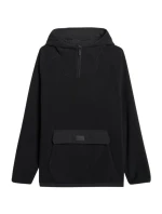 Pánská fleecová mikina 4F M427 deep black 4FWAW25TFLEM427 20S pánské Pánská fleecová mikina 4F M427 deep black 4FWAW25TFLEM427 20S pánské