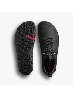 Vivobarefoot dámská obuv TRACKER LEATHER LOW WOMENS OBSIDIAN (209534-03)