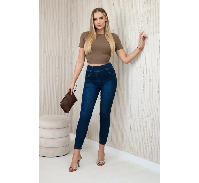 Kalhoty z s mašlí model 20590354 - K-Fashion Kalhoty z s mašlí model 20590354 - K-Fashion