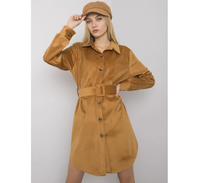 Šaty DHJ SK 10333.12P velbloud