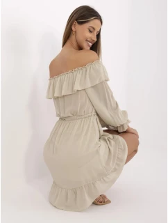 Sukienka TW SK BI 1203.72P jasny beżowy