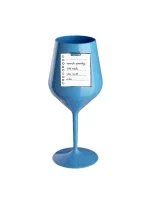 Personalizovaná nerozbitná sklenice 470 ml - TO DO LIST 