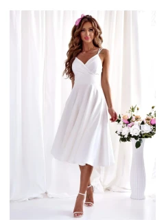 Večerní šaty Duet 208903 bílé - With You