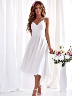 Večerní šaty Duet 208903 bílé - With You