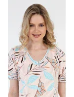 Dámská noční košile s krátkým rukávem Melissa Dámská noční košile s krátkým rukávem Melissa