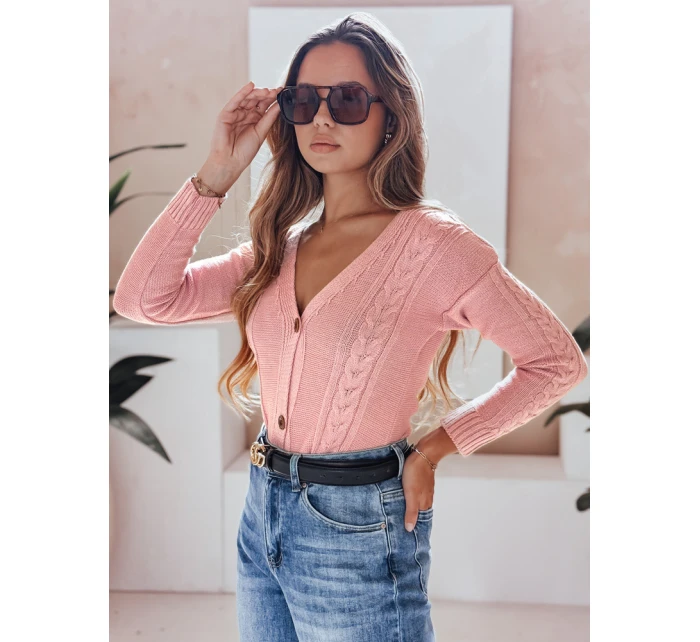 Dámský svetr pink Dstreet model 21967034 - FashionStreet