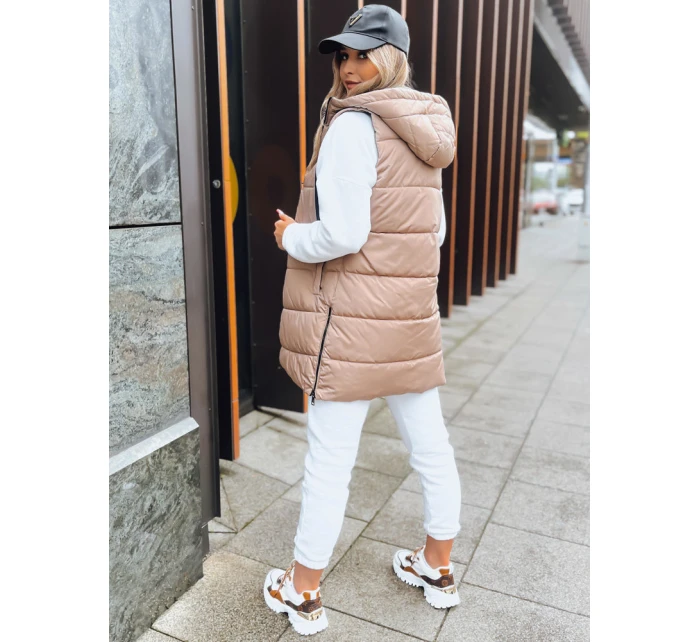 ONADE FashionStreet dámská oboustranná velbloudí vesta TY3726