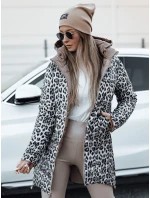 Dámská oboustranná bunda PURRBREEZ dlouhá prošívaná bunda s kapucí camel FashionStreet TY4660 Dámská oboustranná bunda PURRBREEZ dlouhá prošívaná bunda s kapucí camel FashionStreet TY4660