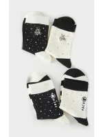 WiK SO&LI QY009-11 Dámské ponožky 060 Zirconia vzor 35-42