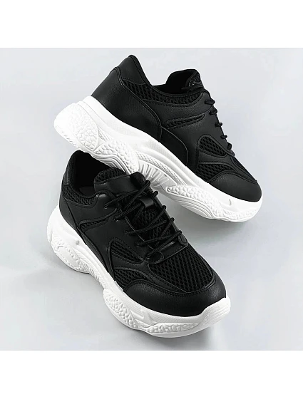 Černé dámské sportovní boty model 17159680 Černé dámské sportovní boty model 17159680