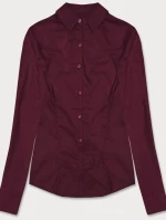 Klasická dámská vínová košile (HH039-6)