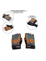 Gymnastické rukavice Pink/Gray W HMS RST03 r.S dámské