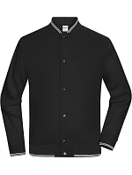 College bunda z bio bavlny 02. black/black model 22446272 - Daiber