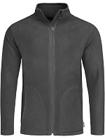 Fleece Jacket Men Pánská fleecová bunda model 22477440 grey steel - Stedman