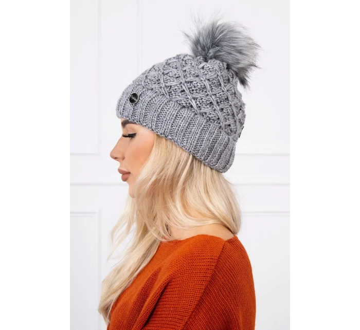 Čepice K165 tmavě šedá Čepice K165 tmavě šedá