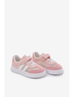 Dětské tenisky na suchý zip růžové Sepovia Dětské tenisky na suchý zip růžové Sepovia