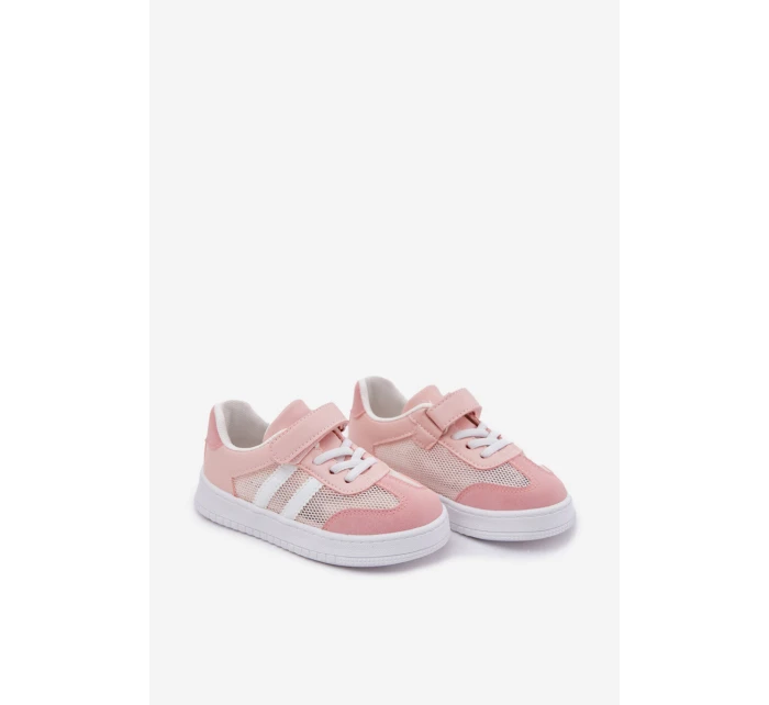Dětské tenisky na suchý zip růžové Sepovia Dětské tenisky na suchý zip růžové Sepovia