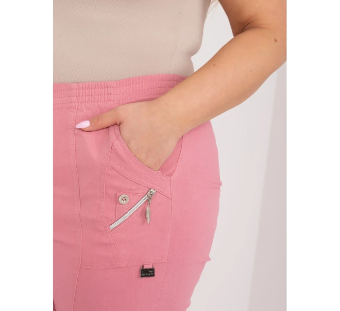 AT kalhoty SP 73019.30 tmavě růžová