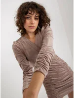 Šaty RP SK 8199.01 tmavě lila