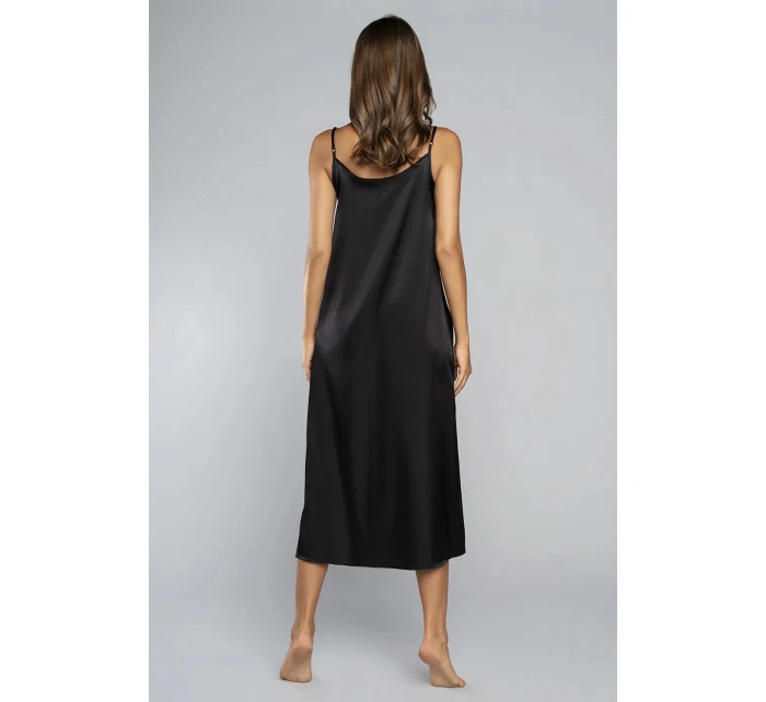 Dámská noční košile dlouhá model 21269940 Černá - Italian Fashion Dámská noční košile dlouhá model 21269940 Černá - Italian Fashion