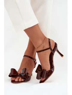 Sandály na podpatku  model 222271 Step in style