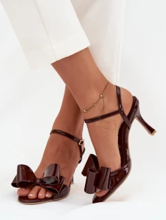 Sandály na podpatku  model 222271 Step in style