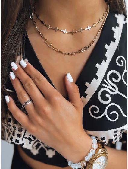 Zlatý náhrdelník HESUS FashionStreet IY0093