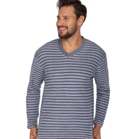 Pánské pyžamo 450 blue plus - REGINA