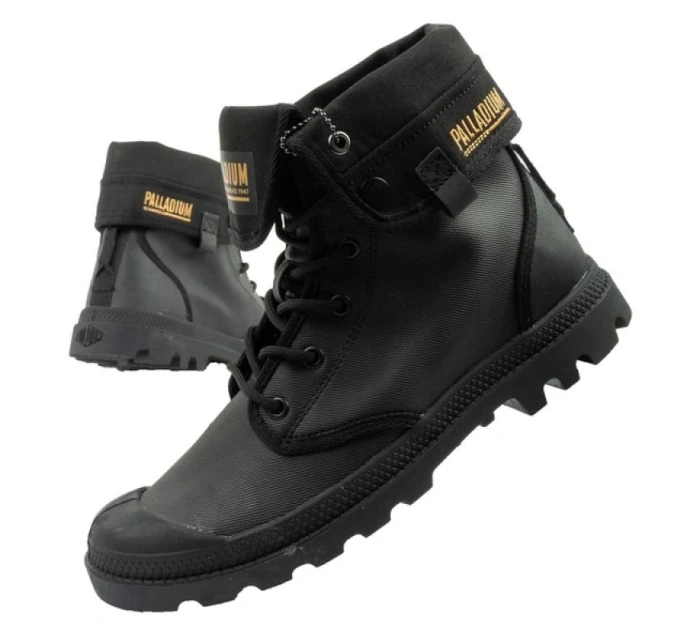 dámské sportovní boty Baggy model 21857860 kotníkové tenisky módní černé dámské - Palladium