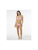 Dámská podprsenka RIP CURL Surf Puff Sliding Tri, růžová