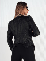 AGER dámská kožená bunda černá Dstreet TY4161