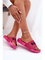Dámské pantofle Lee Cooper – fuchsiové