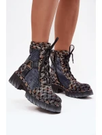 Šněrovací vyšší model 219247 Step in style