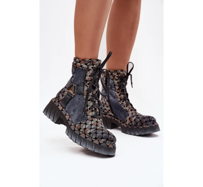 Šněrovací vyšší model 219247 Step in style