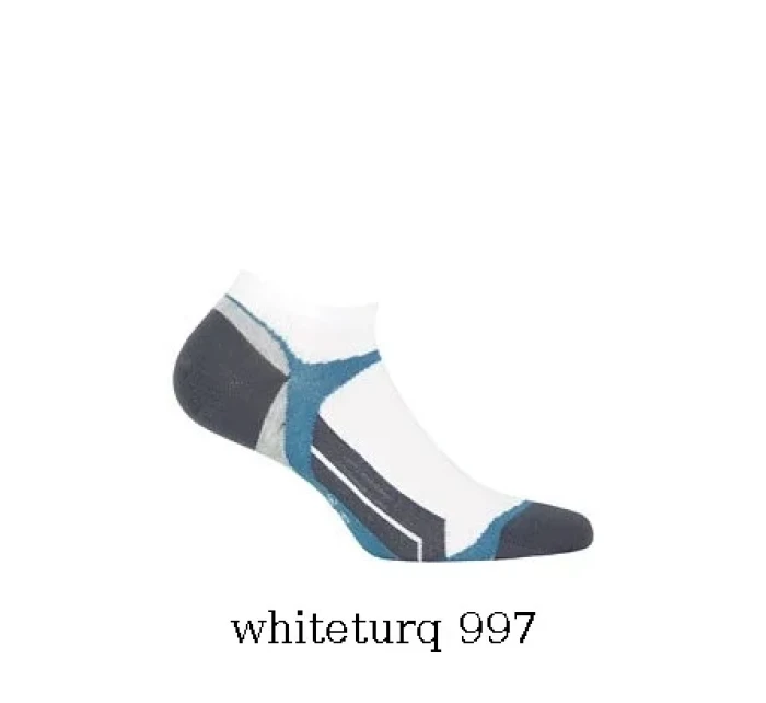 Pánské kotníkové ponožky Wola Sportive W91.1N3 Ag+ vzor Pánské kotníkové ponožky Wola Sportive W91.1N3 Ag+ vzor