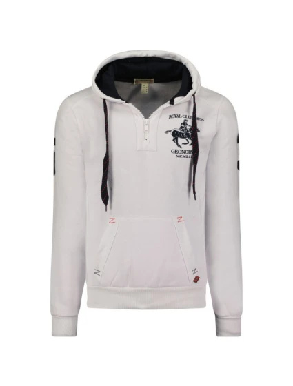 Geographical Norway Folton EO 100 M WW4783H/GNO-Bílá mikina