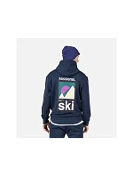 Pánská mikina ROSSIGNOL WATERFALL H RELAX SWEATSHIRT, tmavě modrá