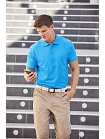 Fruit of the Loom Premium Polo Piqué polo 16.3218 heather grey Fruit of the Loom Premium Polo Piqué polo 16.3218 heather grey