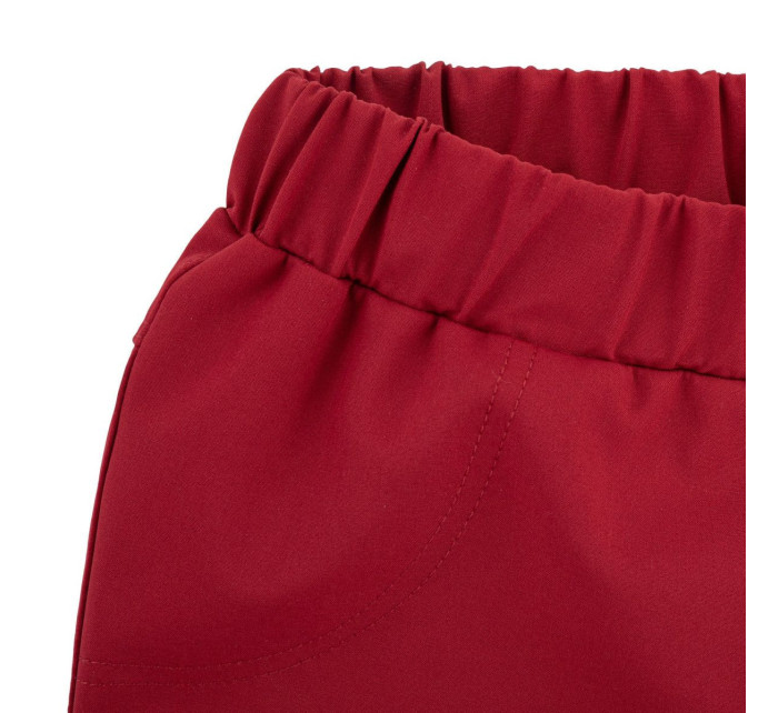 Dětské outdoorové kalhoty model 16273609 tmavě červená - Kilpi