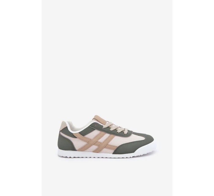 Nízké Tenisky Dámské Béžovo-Zelené Eezore Nízké Tenisky Dámské Béžovo-Zelené Eezore