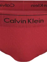 Dámské kalhotky BIKINI 000QF7451E XAT červené - Calvin Klein