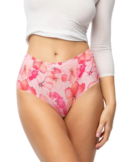 Dámské kalhotky Mallow Simple Maxi růžové- Julimex Dámské kalhotky Mallow Simple Maxi růžové- Julimex