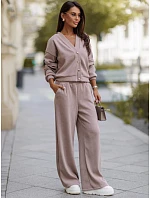 Dámská souprava z manšestru s kardiganem Fango od FashionStreet AY1231 Dámská souprava z manšestru s kardiganem Fango od FashionStreet AY1231