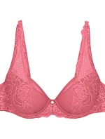 Dámská podprsenka Wild Peony Florale WP - RED - růžová 3880 - TRIUMPH