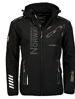 Bunda softshellová Geographical Norway Royaute Assor B Men 068 M WW1975H/GN/Black / černá