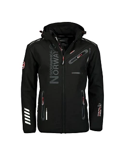 Bunda softshellová Geographical Norway Royaute Assor B Men 068 M WW1975H/GN/Black / černá