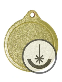 Laserem gravírovaná medaile - RMI